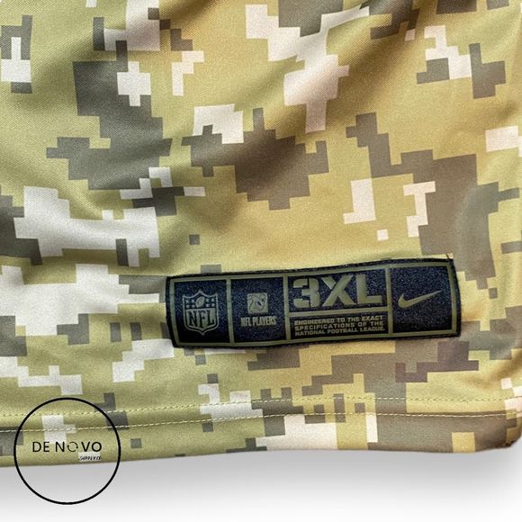 Nike Men's Camo Onfield DeShaun Watson #4 NFL Houston Texans Jersey Size 3XL - Picture 5 of 9